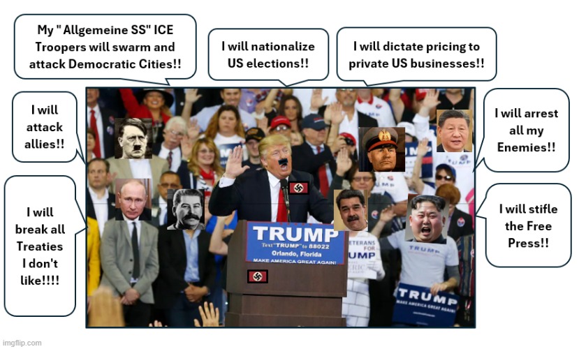 American Dictator | image tagged in american dictator | made w/ Imgflip meme maker