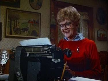 Murder she wrote opening typewriter Blank Meme Template