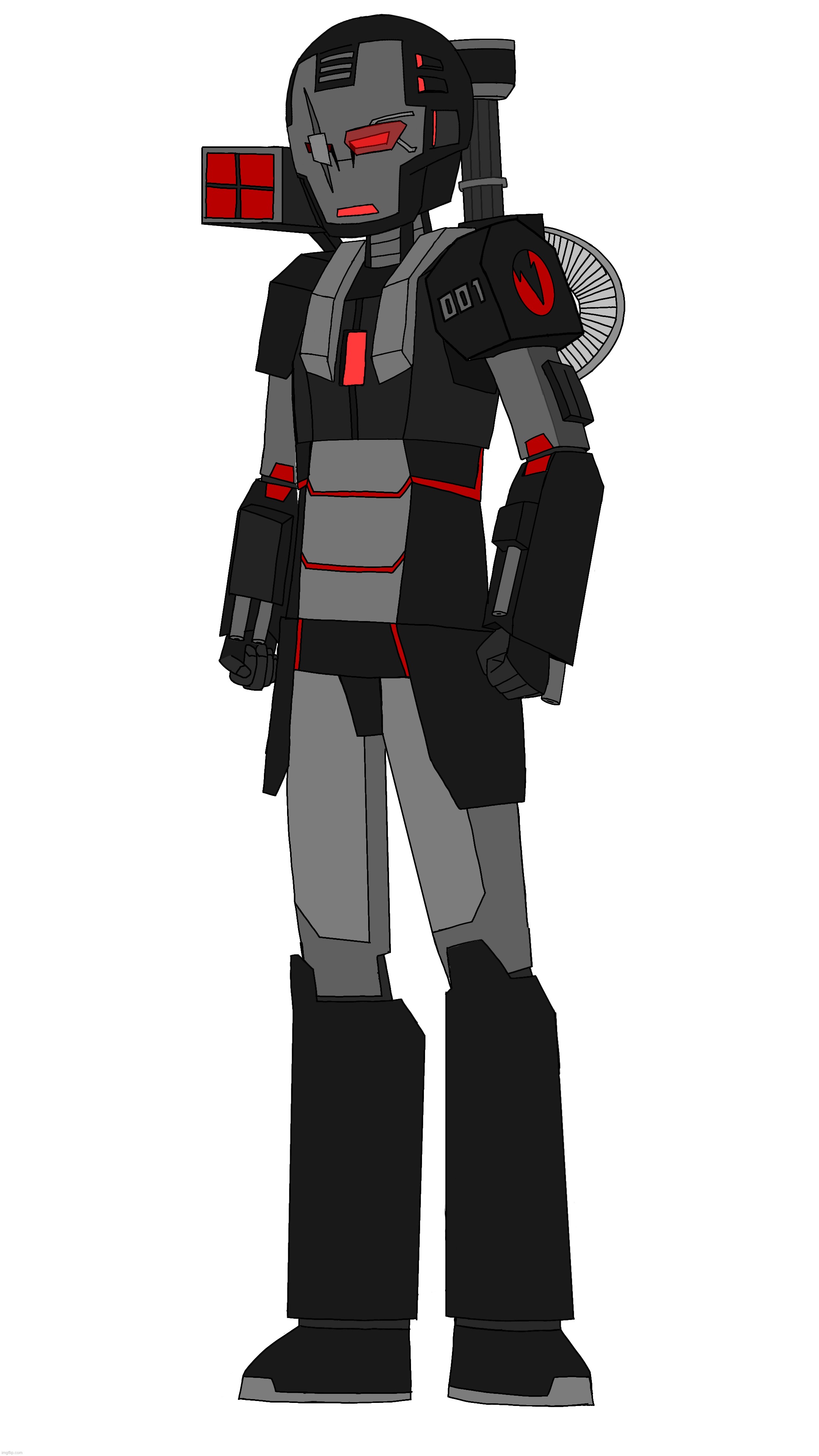 Finally finished the drawing, it’s a War Machine-like armor for Jason | made w/ Imgflip meme maker