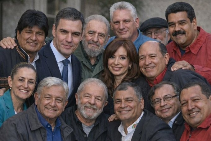 Iberoamerican socialists communists Blank Meme Template