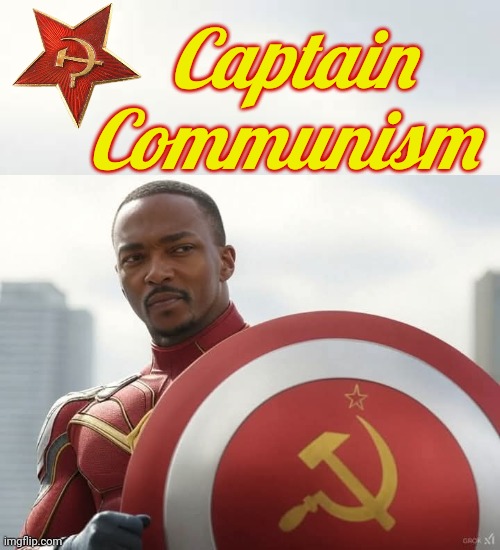 Captain Communism Blank Meme Template