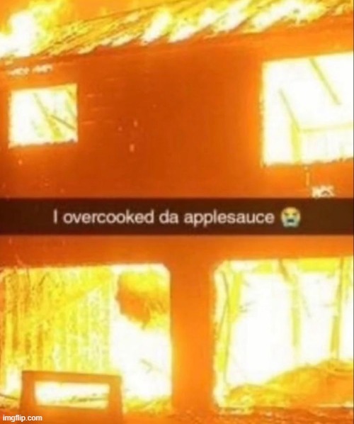 applesauce | image tagged in what | made w/ Imgflip meme maker