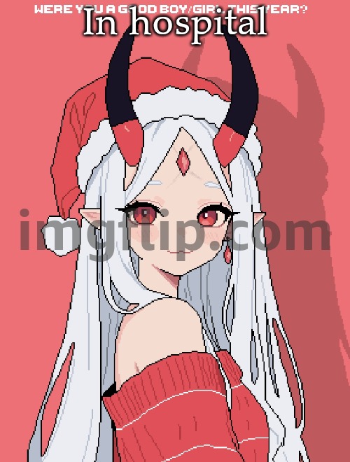 I broke some thing :((( | In hospital | image tagged in mrs claus | made w/ Imgflip meme maker