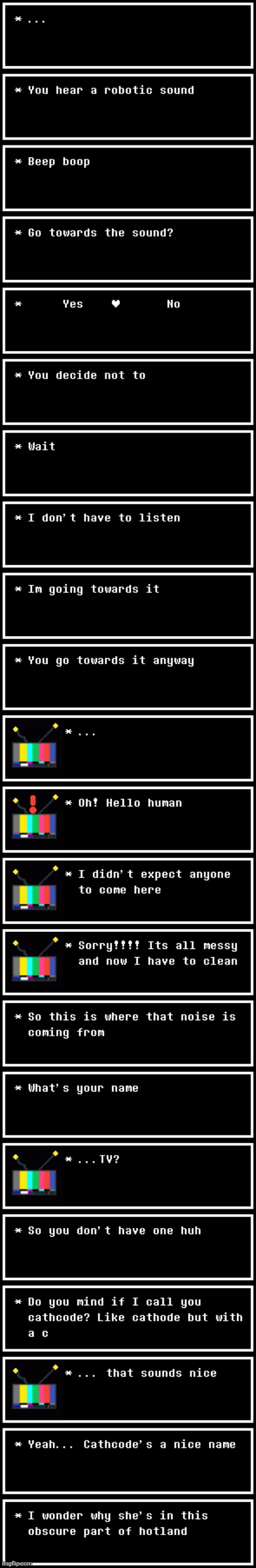 Fun fact: cathcodes design is actually how I see myself. I mean keep calling me vee this is just to introduce her I'm just point | made w/ Imgflip meme maker