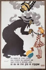 soviet anti religious poster Blank Meme Template