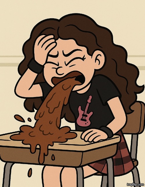 Vomiting/ Sick day | image tagged in vomiting/ sick day | made w/ Imgflip meme maker