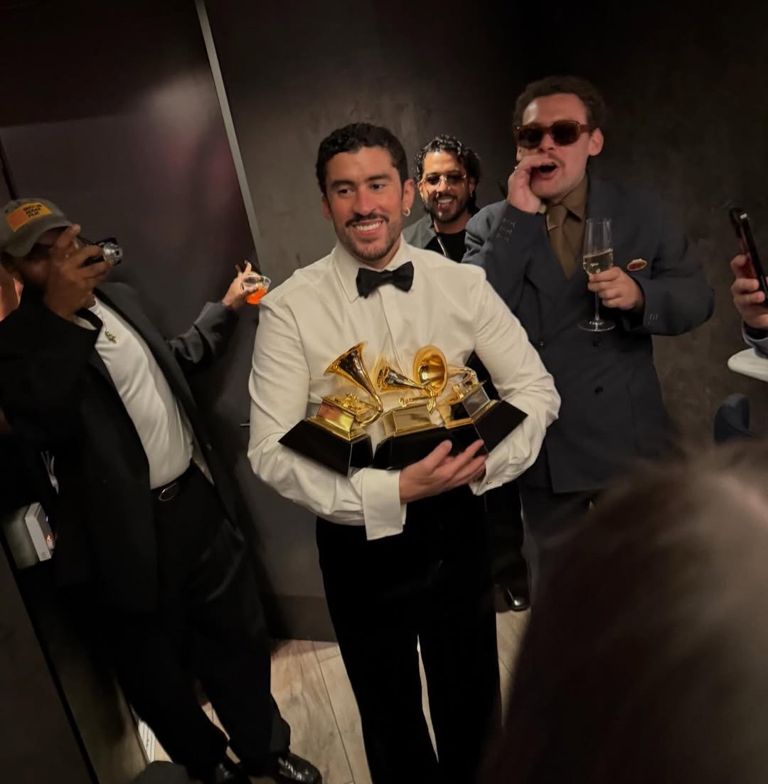 Bad Bunny grammys Blank Meme Template