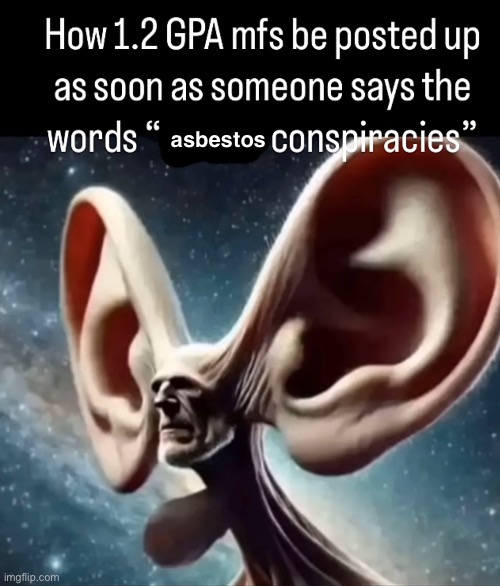 asbestos | made w/ Imgflip meme maker