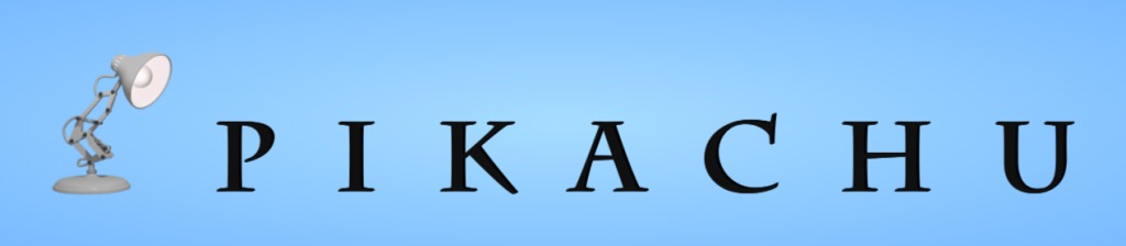 Pikachu Logo (Pixar Pardoy) Blank Meme Template