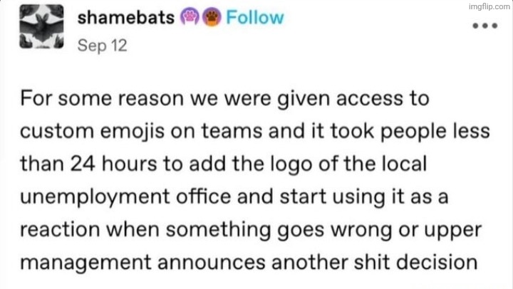 made w/ Imgflip meme maker