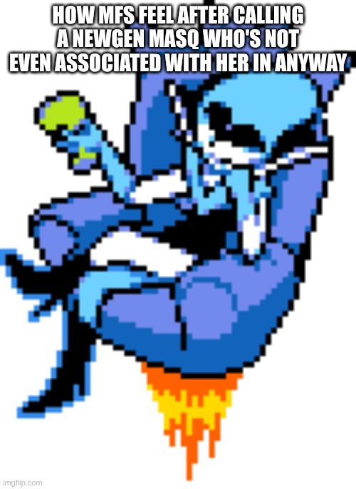 The Queen Sitting In Her Throne | HOW MFS FEEL AFTER CALLING A NEWGEN MASQ WHO'S NOT EVEN ASSOCIATED WITH HER IN ANYWAY | image tagged in the queen sitting in her throne | made w/ Imgflip meme maker