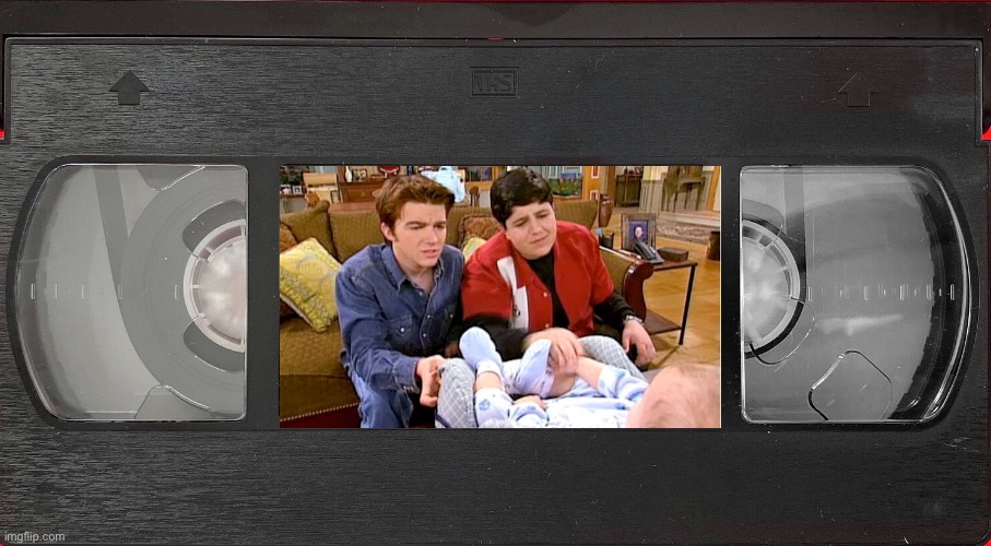 Drake & Josh Two Idiots And A Baby 2005 VHS | image tagged in vhs tape | made w/ Imgflip meme maker