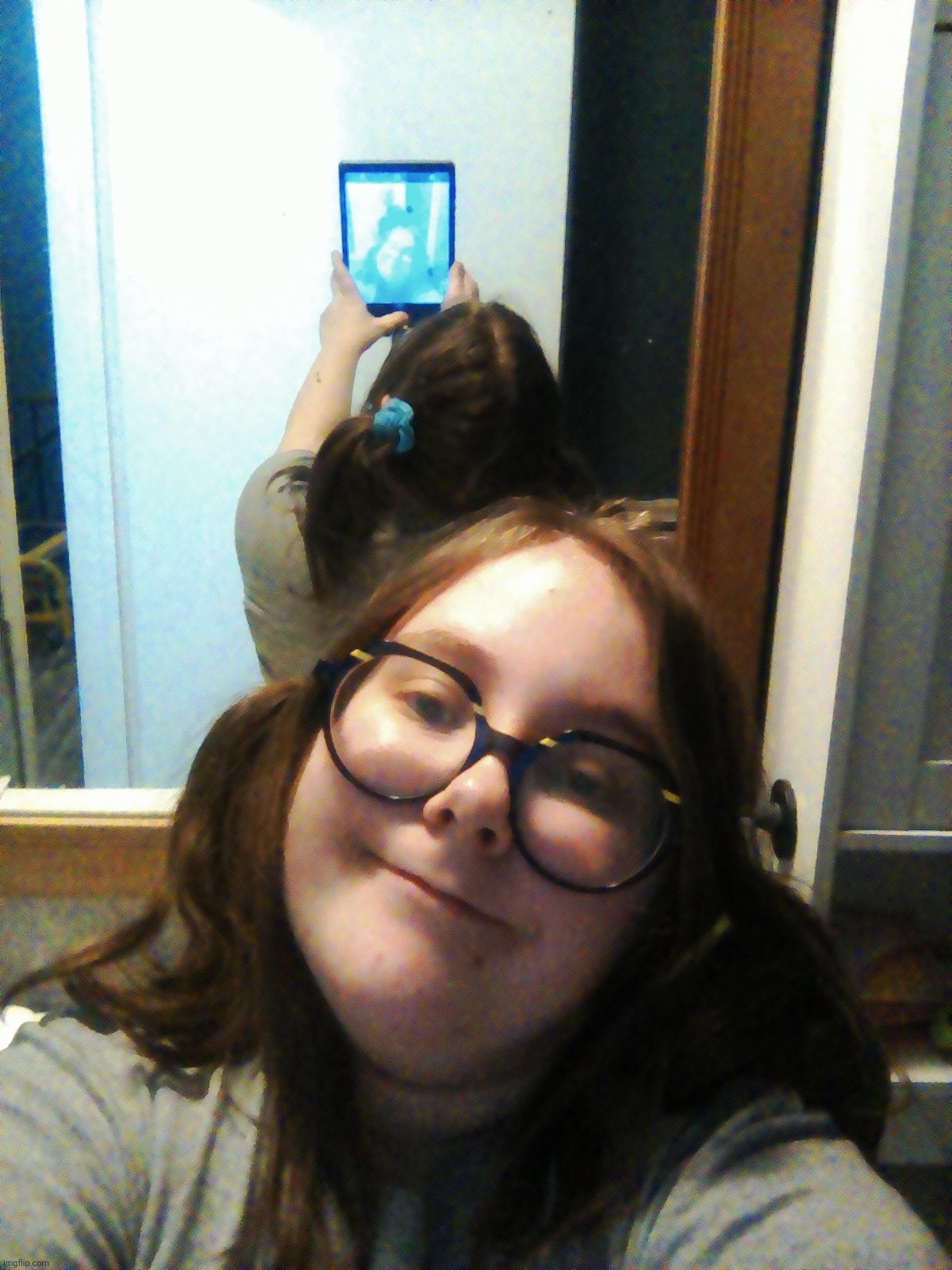 Put my hair in pigtails :3 | made w/ Imgflip meme maker