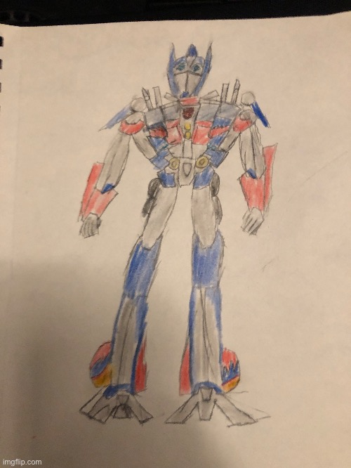 How would you rate my 07/ ROTF optimus | made w/ Imgflip meme maker