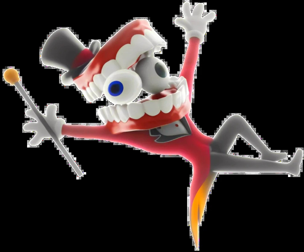 Caine Floating Blank Meme Template