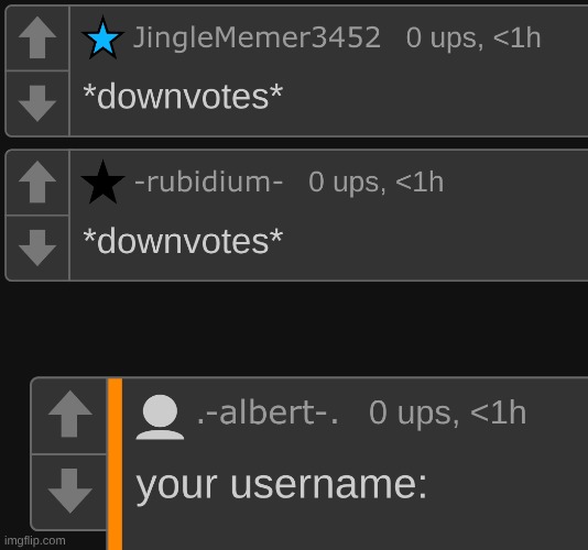 these 3 mfs the ones responsible for the downvote bombing but I just can't prove it | made w/ Imgflip meme maker
