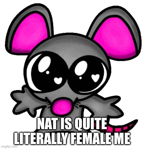 me :3 | NAT IS QUITE LITERALLY FEMALE ME | image tagged in me 3 | made w/ Imgflip meme maker