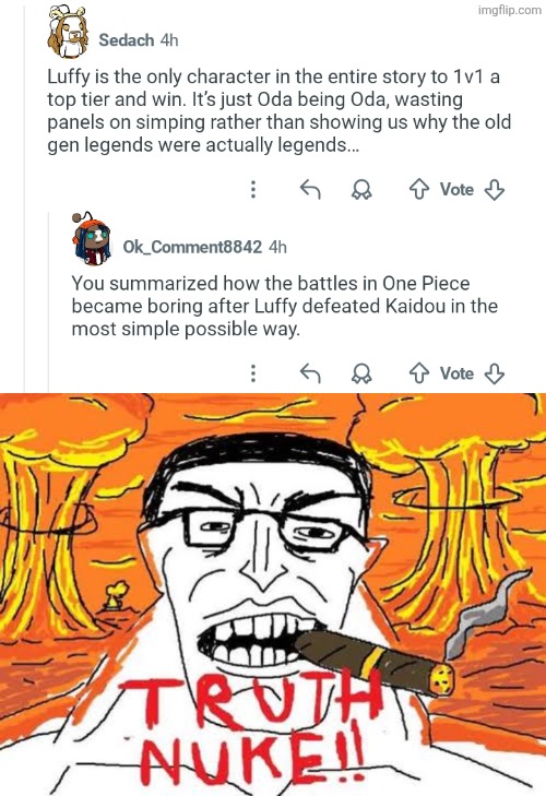 image tagged in memes,luffy,fight | made w/ Imgflip meme maker