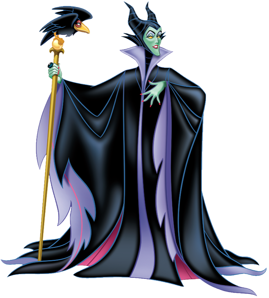 Malefica y Diablo Blank Meme Template