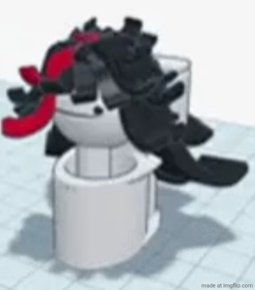 Skibidi Claire | image tagged in skibidi claire | made w/ Imgflip meme maker