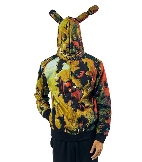 Weird Springtrap Hoodie Blank Meme Template