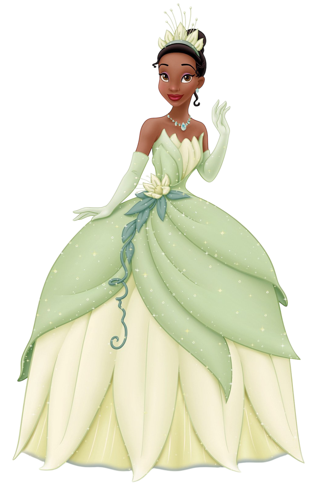 Princess Tiana Blank Meme Template
