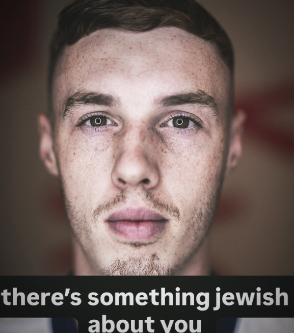 there's somthing jewish about you Blank Meme Template
