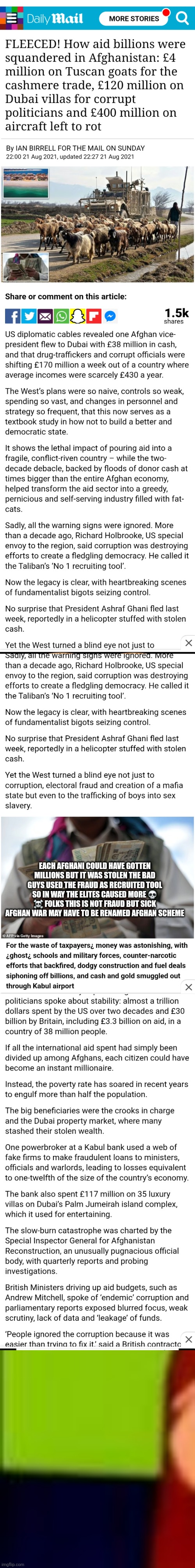 Afghanistan war renamed Afghanistan scheme | EACH AFGHANI COULD HAVE GOTTEN MILLIONS BUT IT WAS STOLEN THE BAD GUYS USED THE FRAUD AS RECRUITED TOOL SO IN WAY THE ELITES CAUSED MORE 💀 ☠️ FOLKS THIS IS NOT FRAUD BUT SICK AFGHAN WAR MAY HAVE TO BE RENAMED AFGHAN SCHEME | image tagged in wtf,art,wat | made w/ Imgflip meme maker
