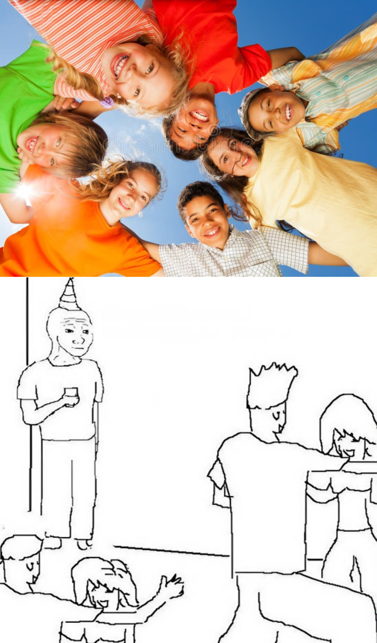 Before and after Blank Meme Template