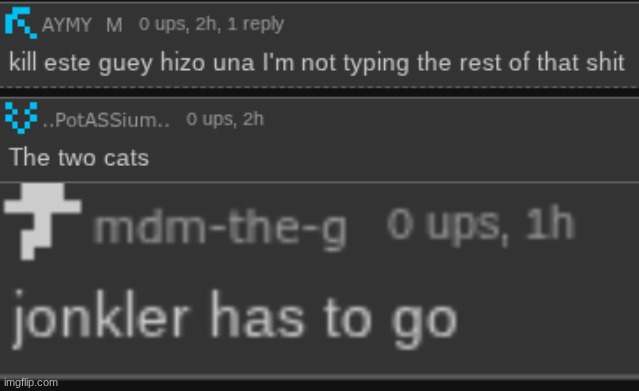 Mexican dog, two cats, or jonkler k1 | made w/ Imgflip meme maker