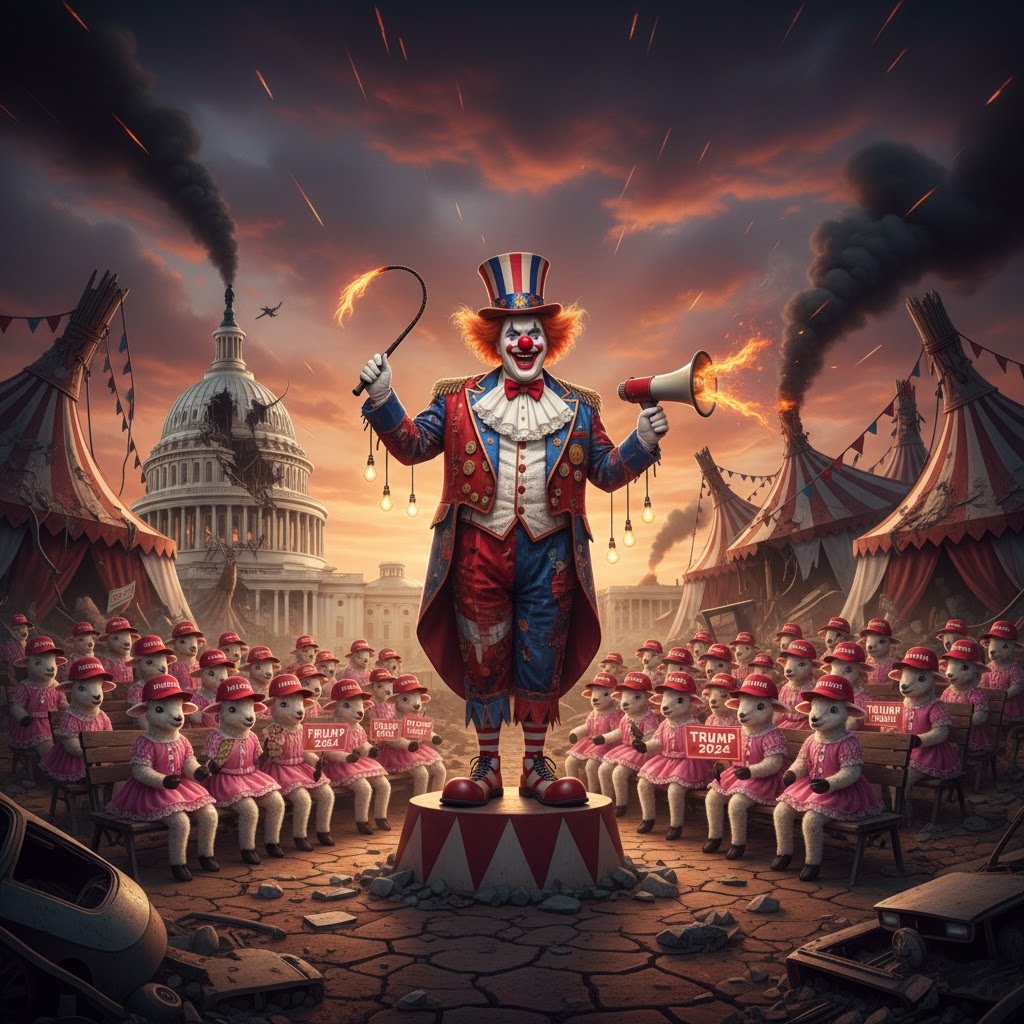 ELECT A CLOWN EXPECT A CIRCUS Blank Meme Template