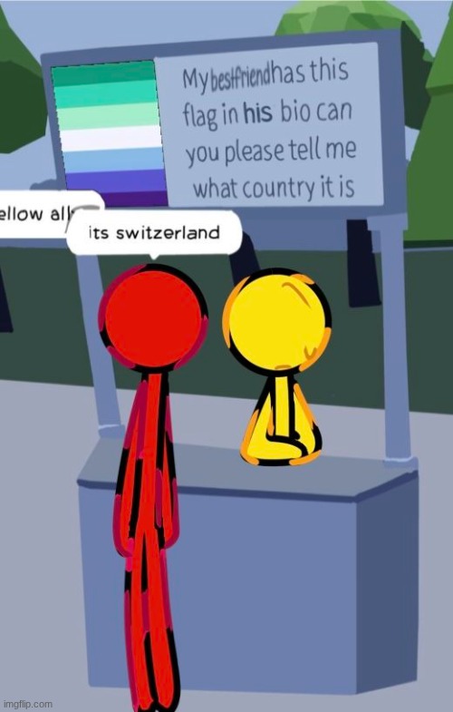 It's definitely Switzerland, Red... | image tagged in alan becker,animator vs animation,roblox,ava,lol | made w/ Imgflip meme maker