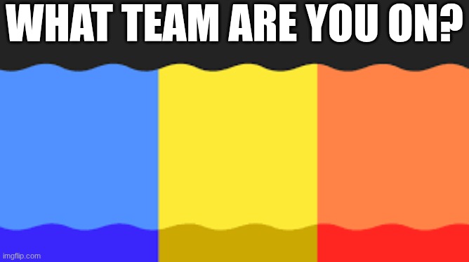 I made a template hehe | WHAT TEAM ARE YOU ON? | image tagged in splatoon | made w/ Imgflip meme maker
