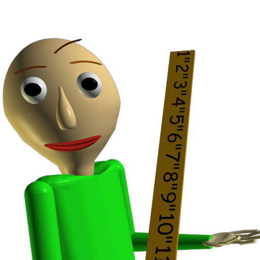 Baldi Blank Meme Template