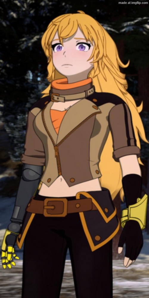 RWBY Yang Xiao Long | image tagged in rwby yang xiao long | made w/ Imgflip meme maker