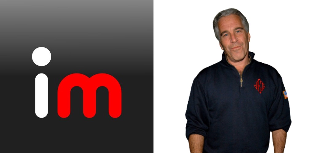 image tagged in imgflip logo,jeffrey epstein transparent | made w/ Imgflip meme maker