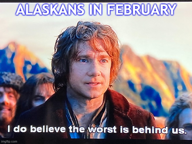 alaskans in february | ALASKANS IN FEBRUARY | image tagged in cold weather | made w/ Imgflip meme maker
