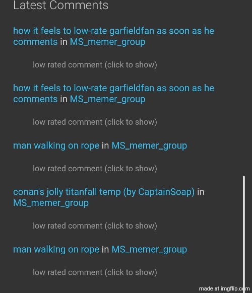 I did not gaf about the drama now I have no idea why he's getting low rated | made w/ Imgflip meme maker