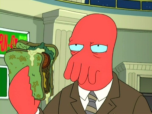 Zoidberg Sandwich Portfolio Blank Meme Template