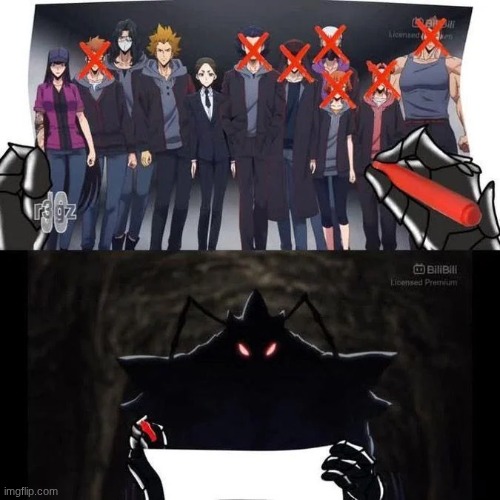 image tagged in solo leveling,ant king | made w/ Imgflip meme maker