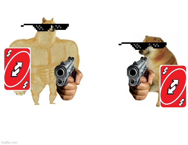 Buff Doge vs. Cheems | image tagged in memes,buff doge vs cheems | made w/ Imgflip meme maker