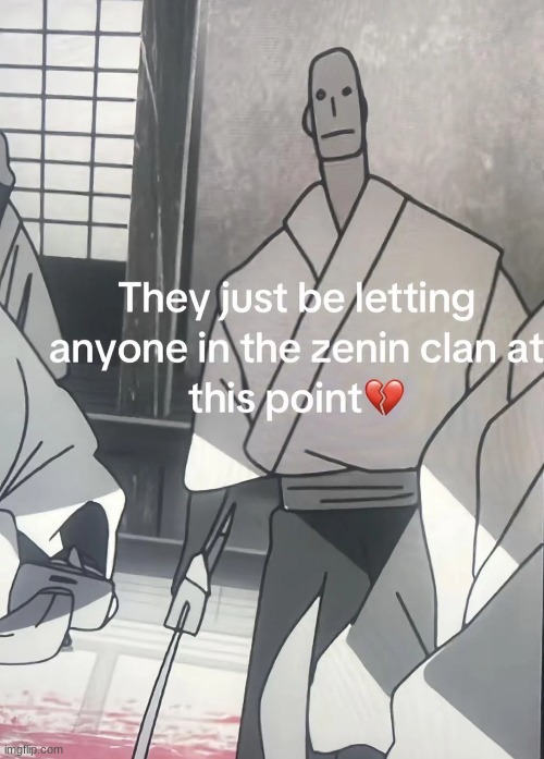 image tagged in jjk,zenin | made w/ Imgflip meme maker