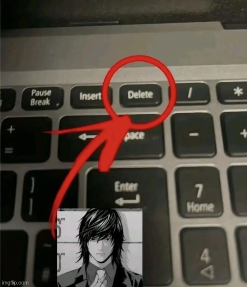 image tagged in death note,mikami | made w/ Imgflip meme maker