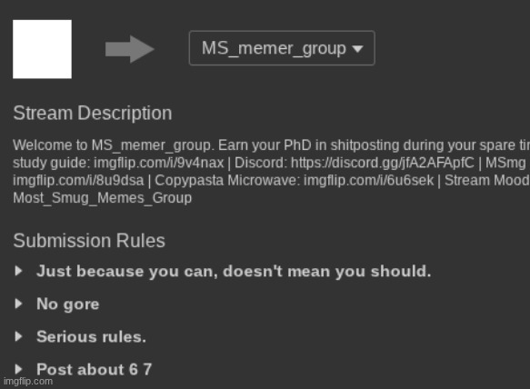 msmg but its only the rules people know exist | made w/ Imgflip meme maker
