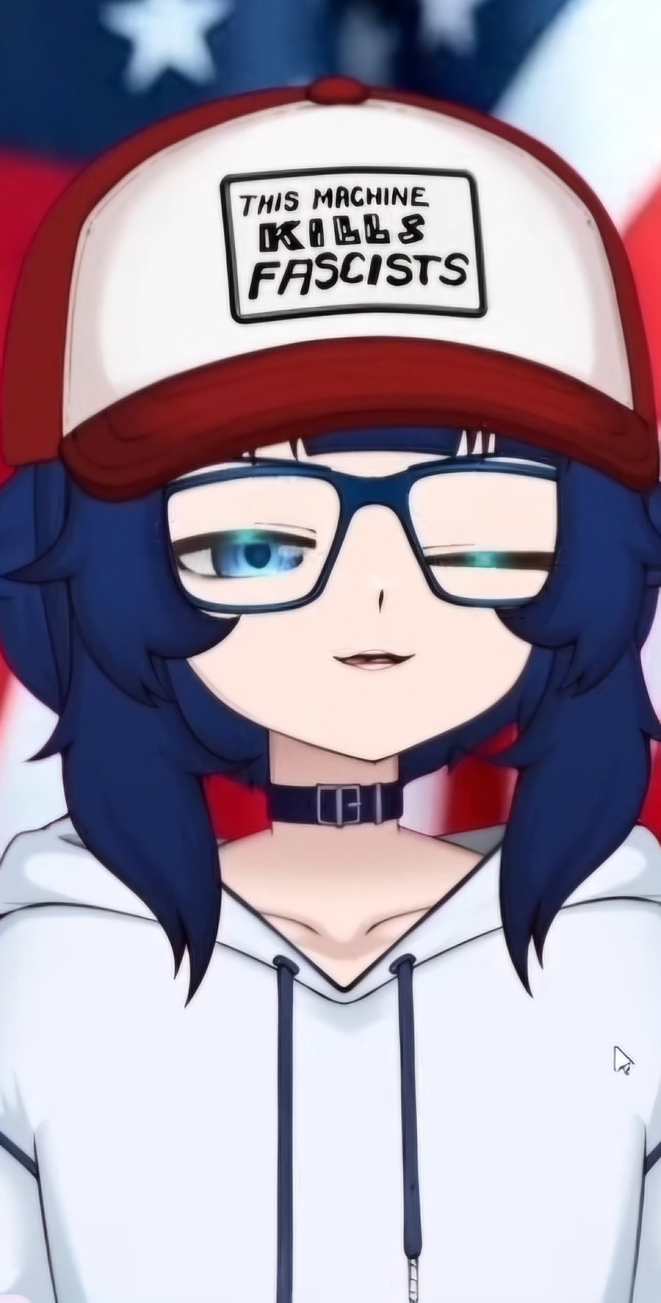 Short circuiting VTuber Blank Meme Template