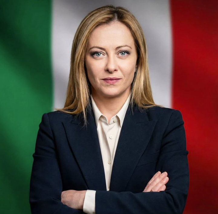 Giorgia Meloni Moks Germany Blank Meme Template