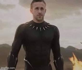 Ryan Renalds black panther | image tagged in ryan renalds black panther | made w/ Imgflip meme maker