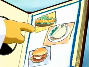 Hot Dog, Taco, Hamburger Blank Meme Template