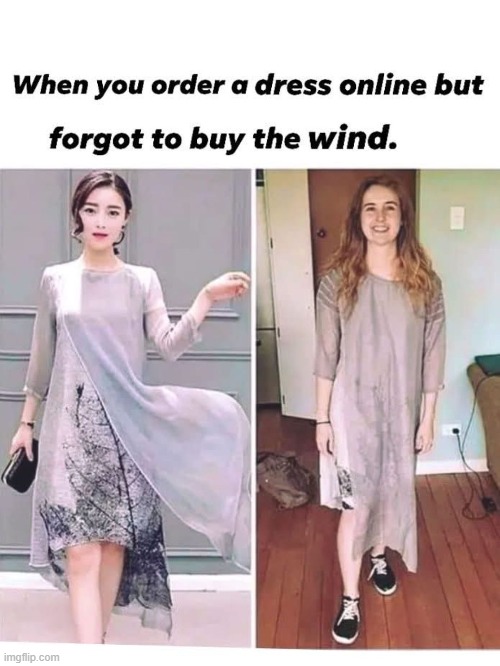 What's Missing?! | image tagged in vince vance,online shopping,fashion,wind,flowing,blowing | made w/ Imgflip meme maker