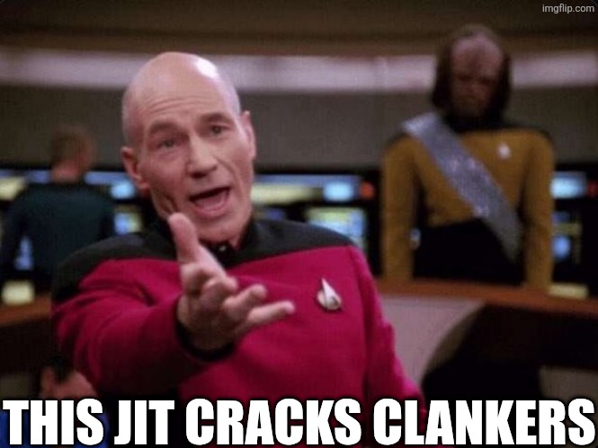 This jit cracks | THIS JIT CRACKS CLANKERS | image tagged in this jit cracks | made w/ Imgflip meme maker